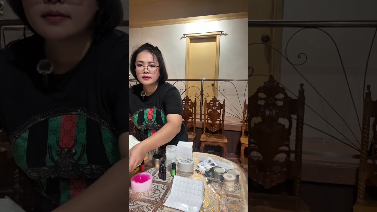 First time making a candle (Oct. 29, 2025)