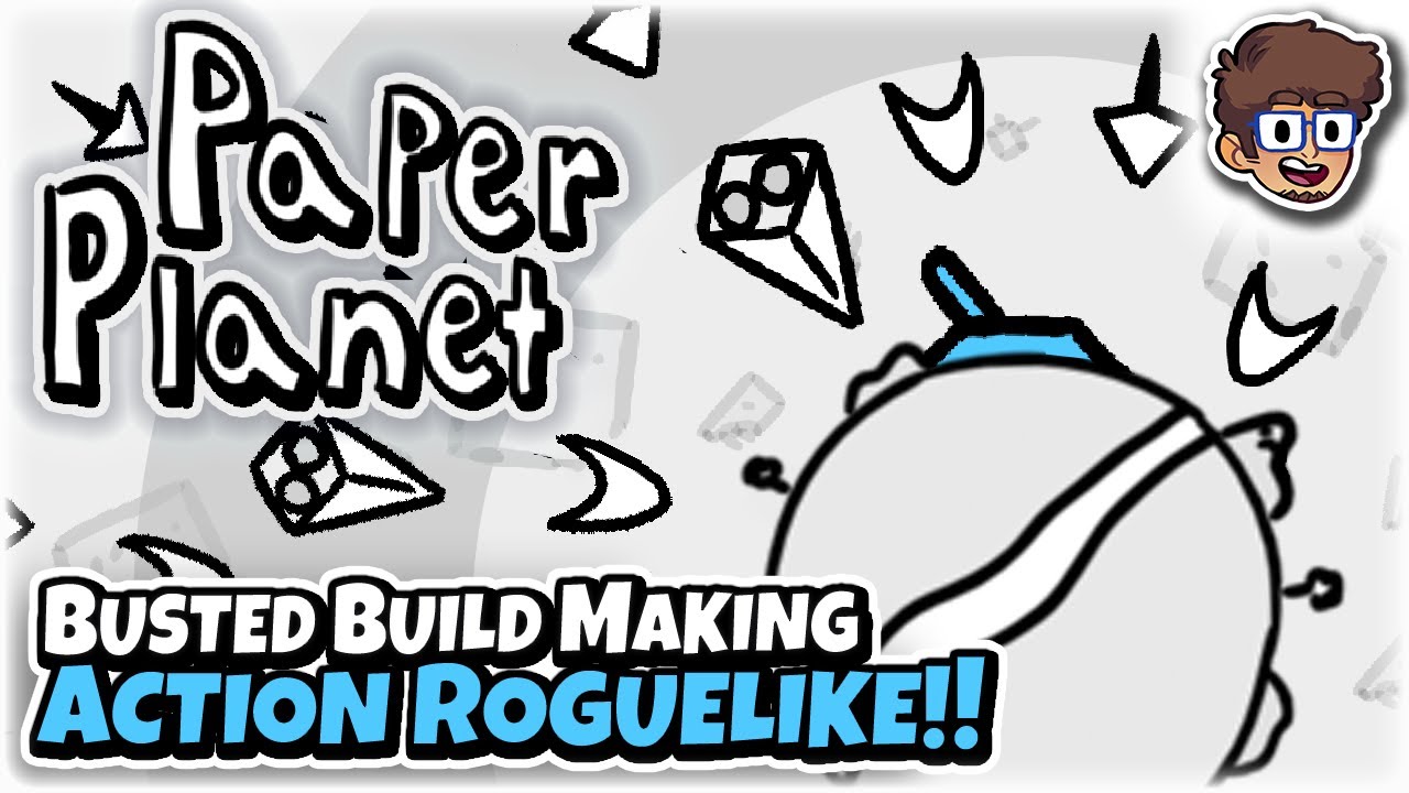 BUSTED Build Making Action Roguelike!! | Let's Try: Paper Planet