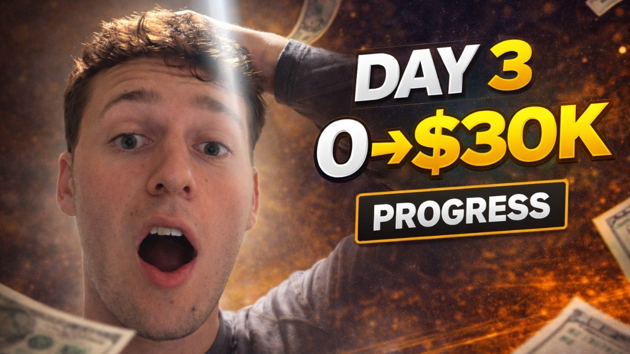 Day 3: Building My Agency To $30k/Month at 18 (Progress)