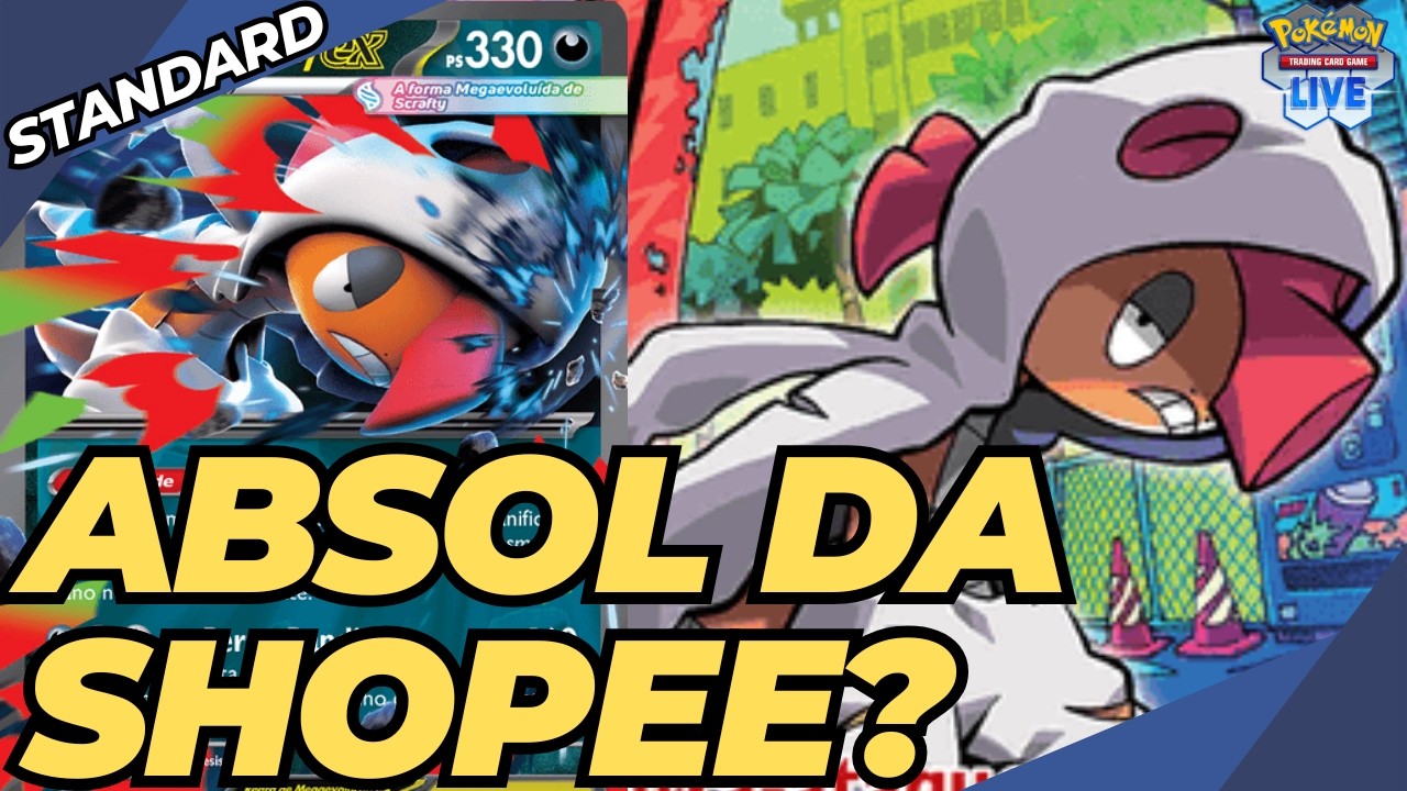 Mega Scrafty é SURPEENDENTEMENTE destrutivo | Gameplay Pokémon TCG Live