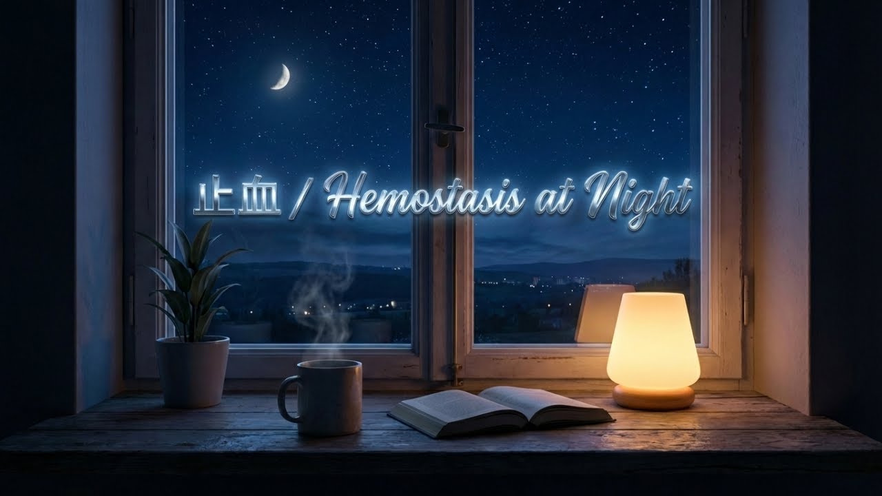 眠れない夜に｜生きるのをやめなかった人たちのための止血音楽｜不安・鬱・考えすぎる夜に