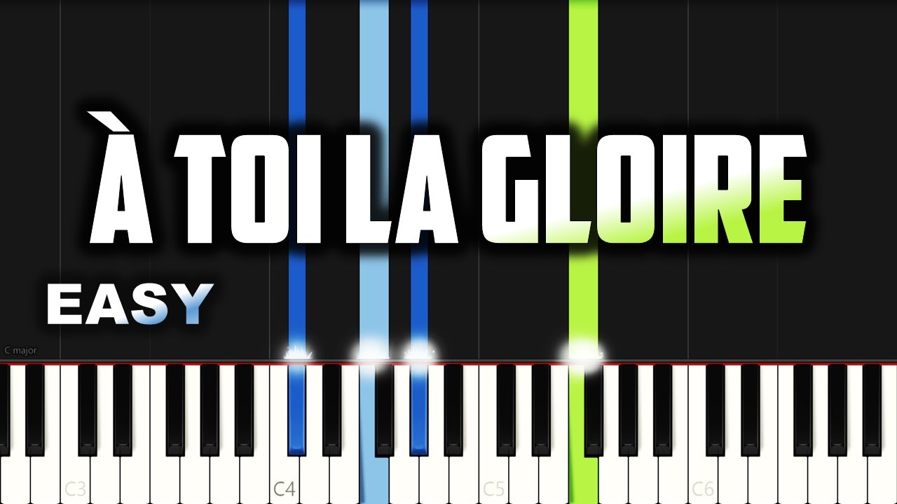 Exo - À Toi La Gloire | EASY PIANO TUTORIAL BY Extreme Midi