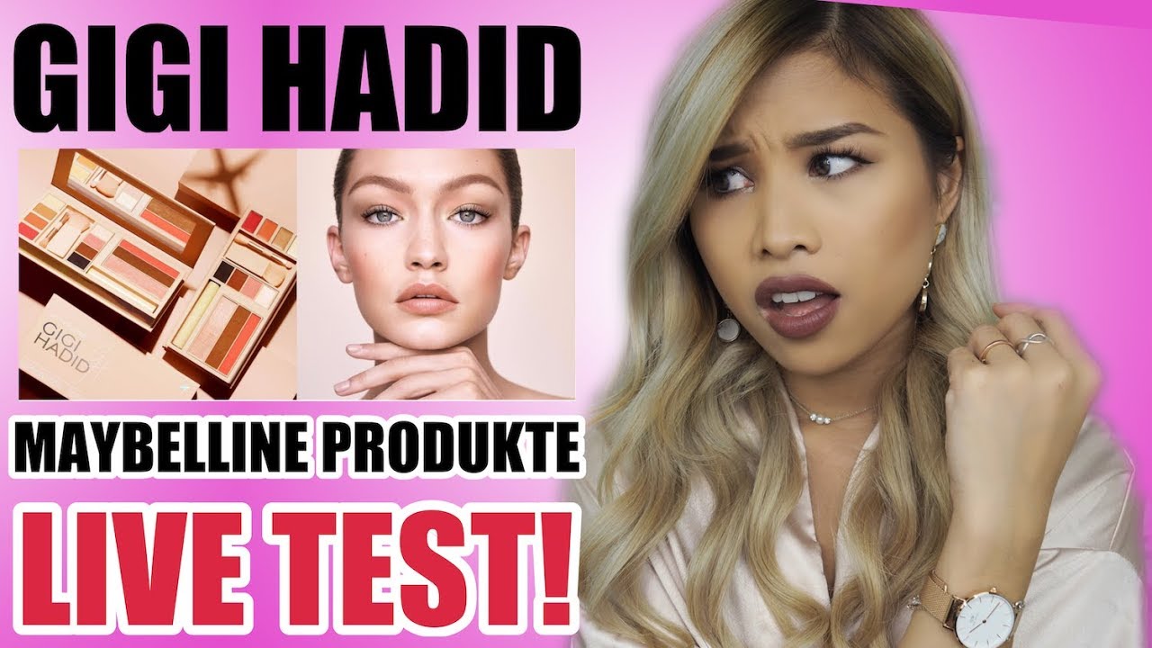 Sowas gabs NOCH NIE ❌ Gigi Hadid x Maybelline Produkte LIVE TEST l KisusBeautyNews