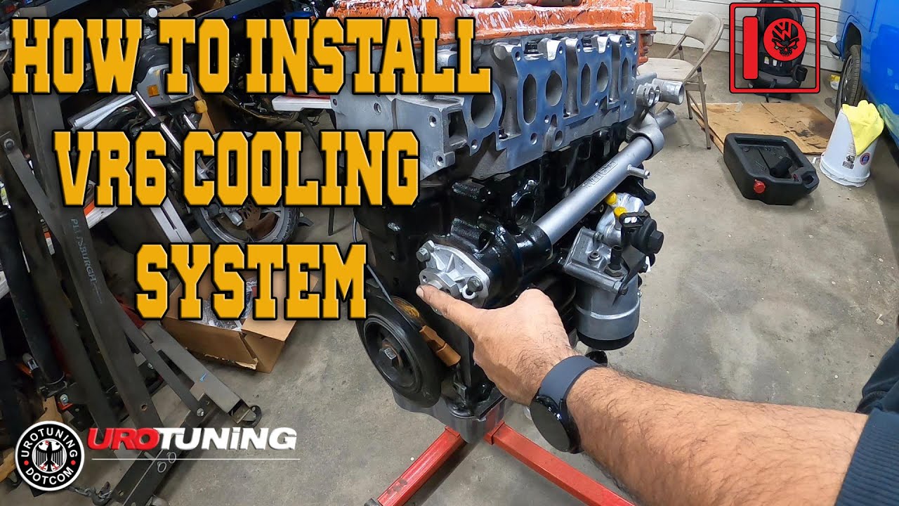 How to install VR6 Cooling system - Patreon Built VR6 Turbo