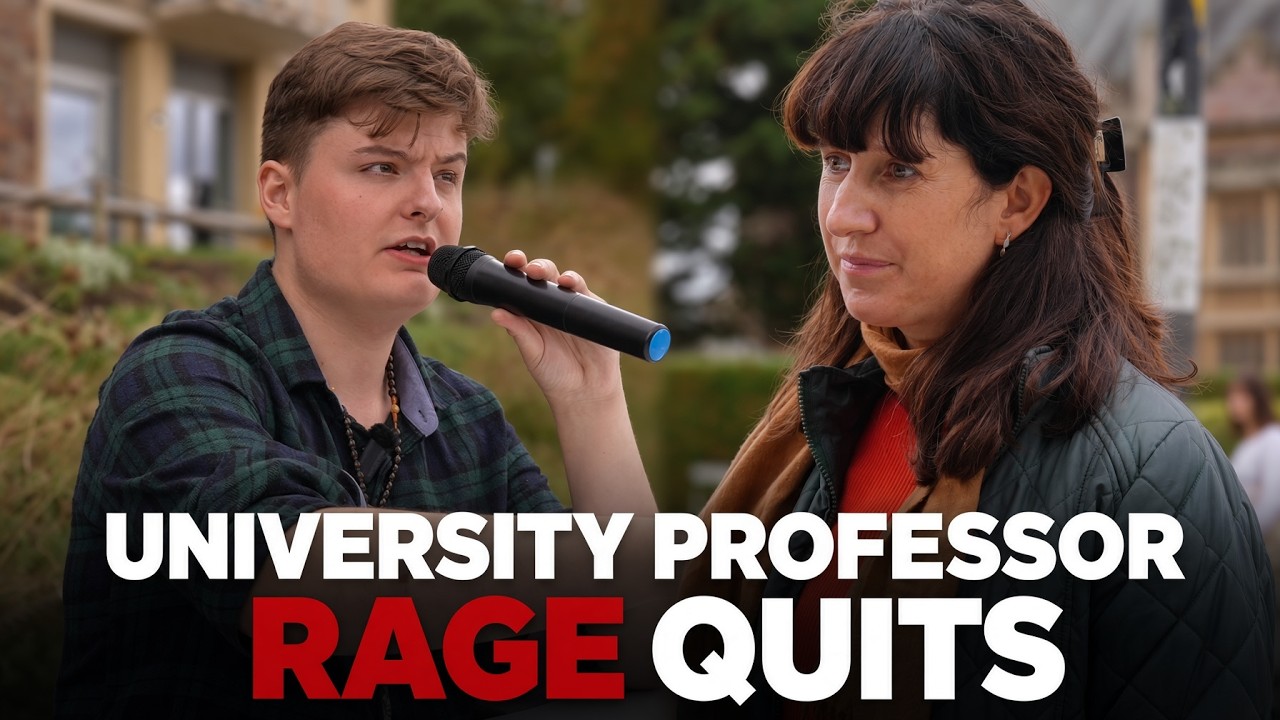 University Professor SHUTS DOWN Freedom of Speech at Bristol University While Defending Migration