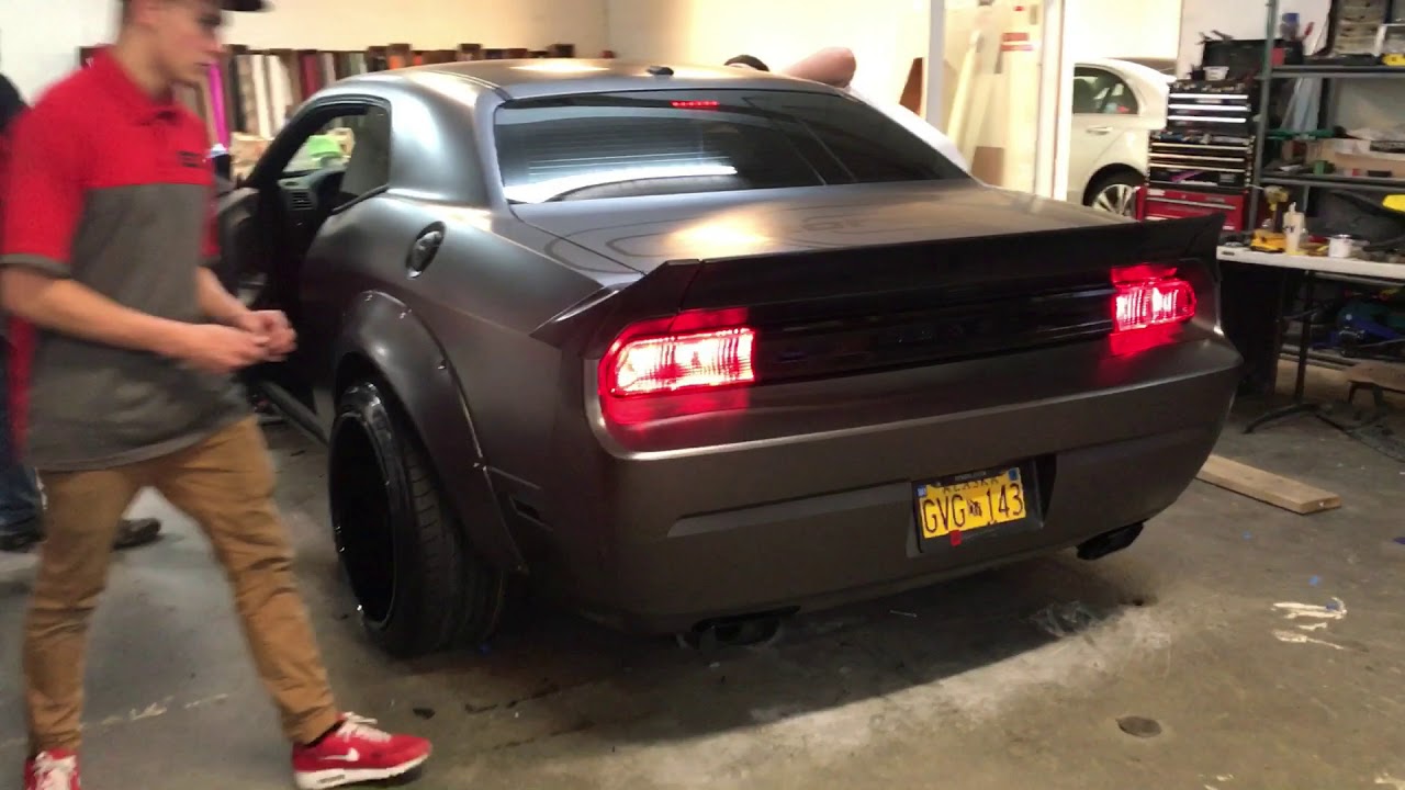 Murdered 2014 Challenger Liberty Walk Wide Body