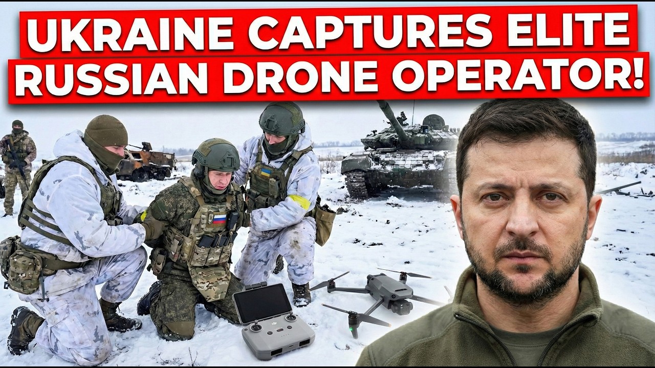 Украина захватила элитного российского оператора беспилотника!