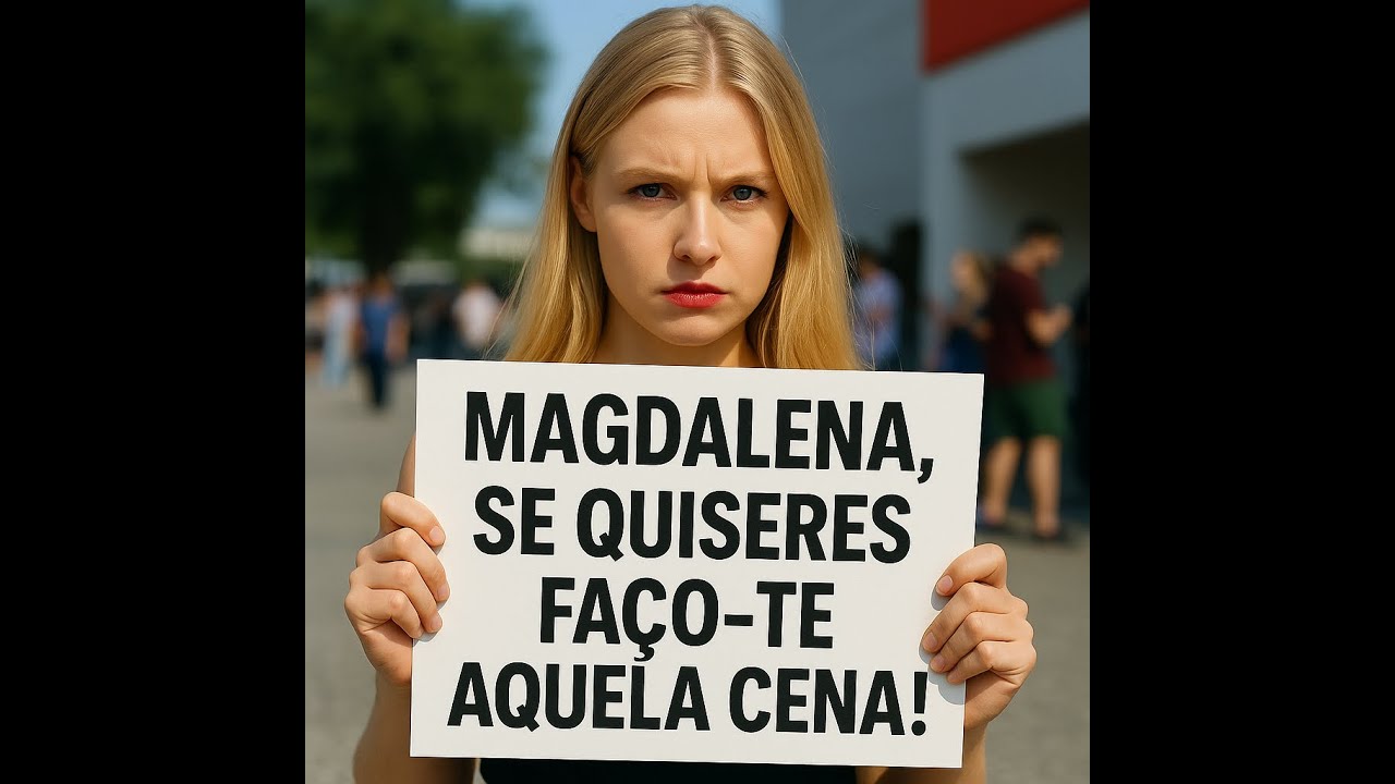Magdalena, se quiseres... faço-te aquela cena!