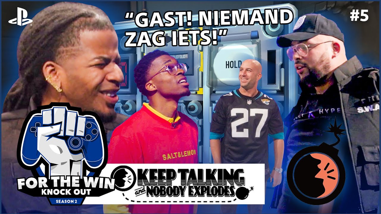 STALEN ZENUWEN&VREEMDE DRAADJES | KEEP TALKING AND NOBODY EXPLODES | FOR THE WIN: KNOCK OUT S2 | #5