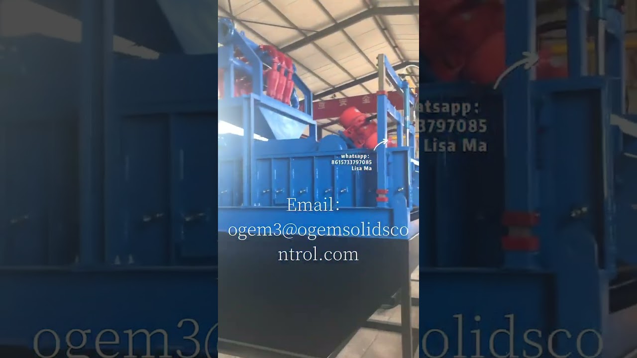 Advanced HDD 200~300 gpm Mud Cleaning System | Efficient Drilling Fluid Recycling Explained
