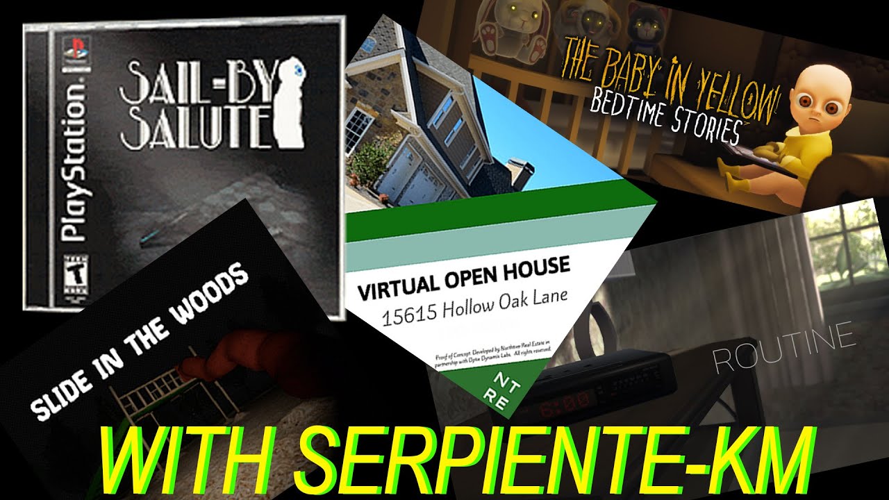 Five horror games with SERPIENTE-KM