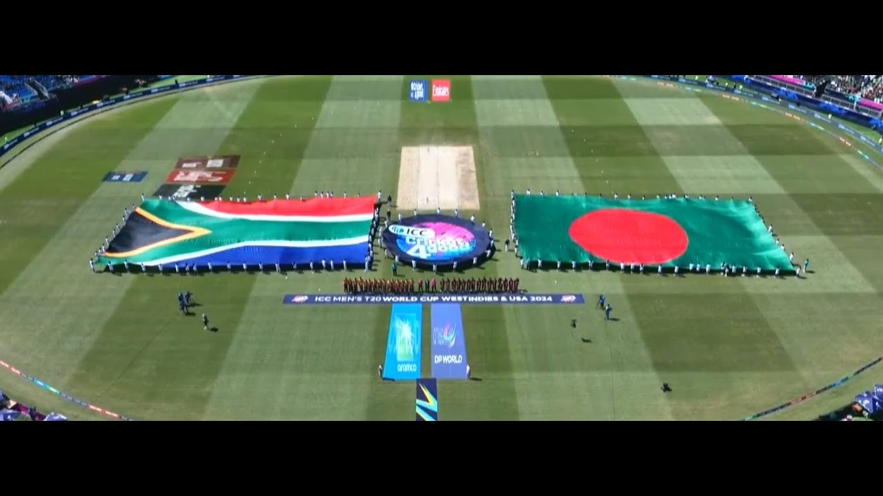 SA Vs BAN anthem