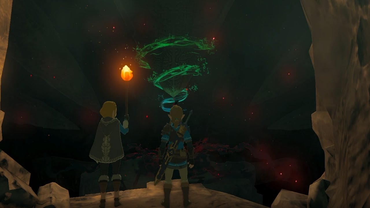 The Legend of Zelda Tears of the kingdom opening cutscene