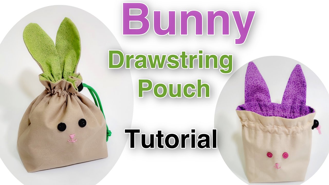 Bunny Treat Bags/ DIY Easter Pouches