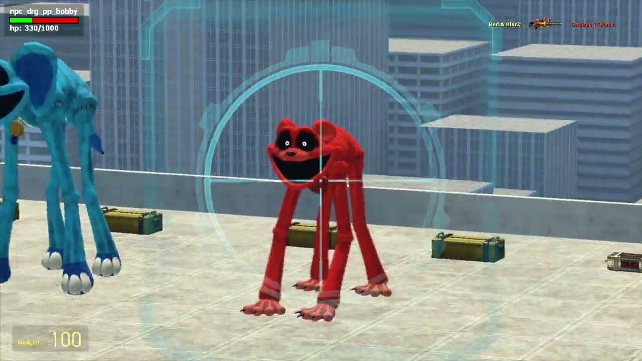 I Play As HUGGY WUGGY CURSED FROM POPPY PLAYTIME 1,2,3,4 And Other Monsters | Garry's Mod!