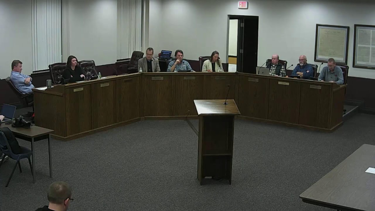 Sheldon City Council 1/7/26