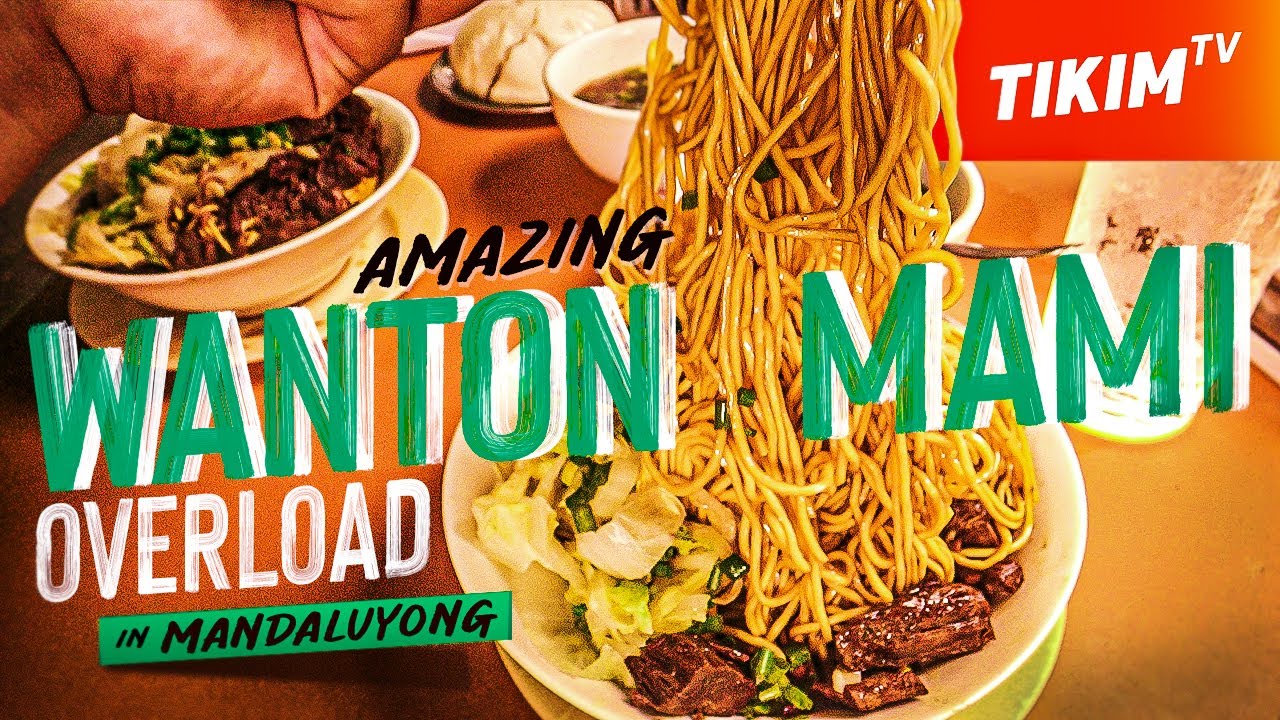Famous BEEF WANTON MAMI OVERLOAD & Amazing Coook in Mandaluyong City | TIKIM TV