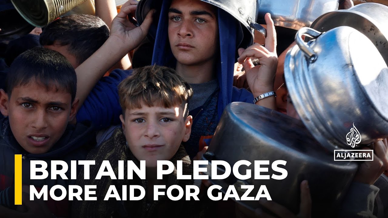 Britain pledges more aid for Gaza ahead of Cairo summit