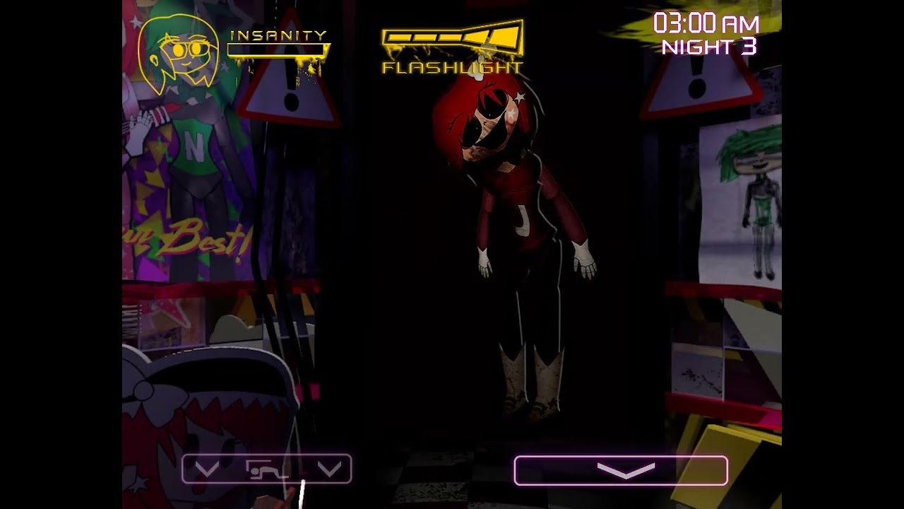 The daughters are ?! Five Nights At The AGK Studio 4 rebranded Night 3
