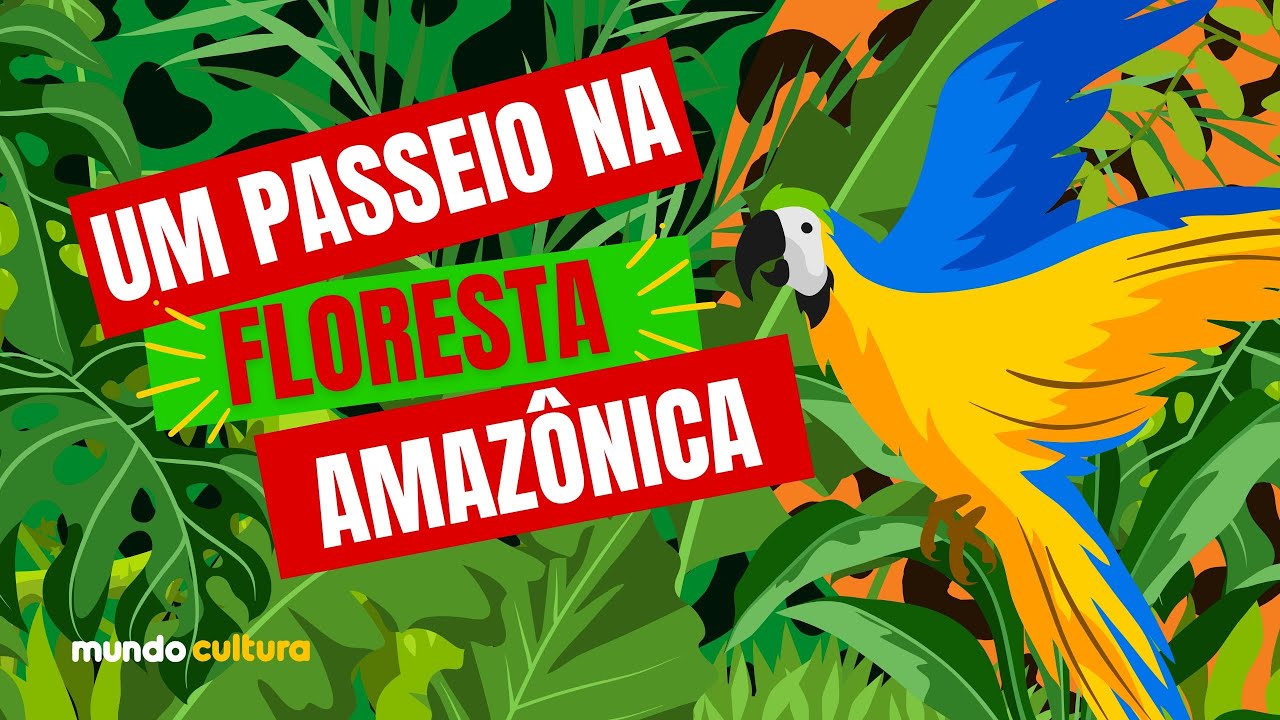 UM PASSEIO NA FLORESTA AMAZÔNICA - HISTORINHA INFANTIL