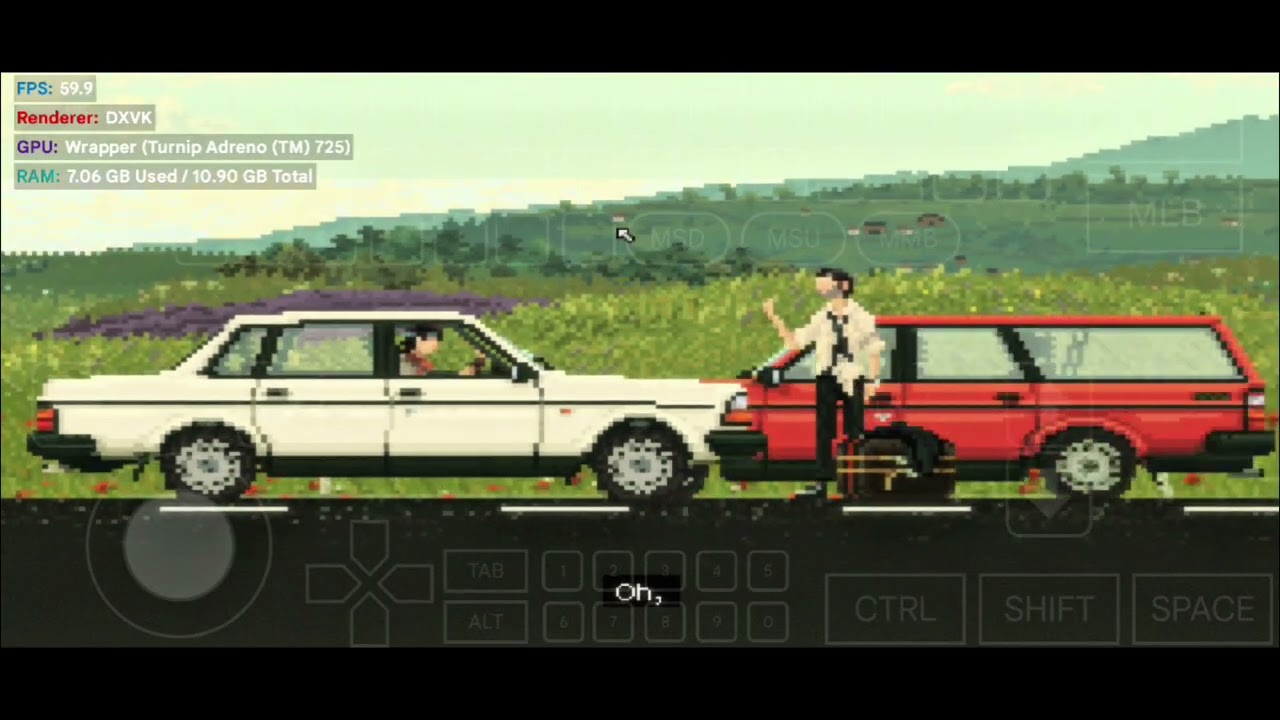 Keep Driving Gameplay on WINLATOR BIONIC LUDASHI 2.5 | PC EMULATION on ANDROID