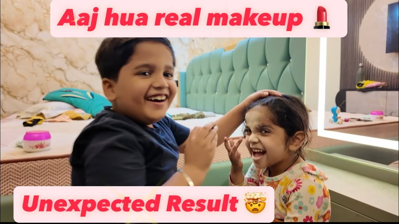 Shivaay Ne Saachi Ka Aisa Makeup Kiya… Result Dekh Hairaan 😱💄
