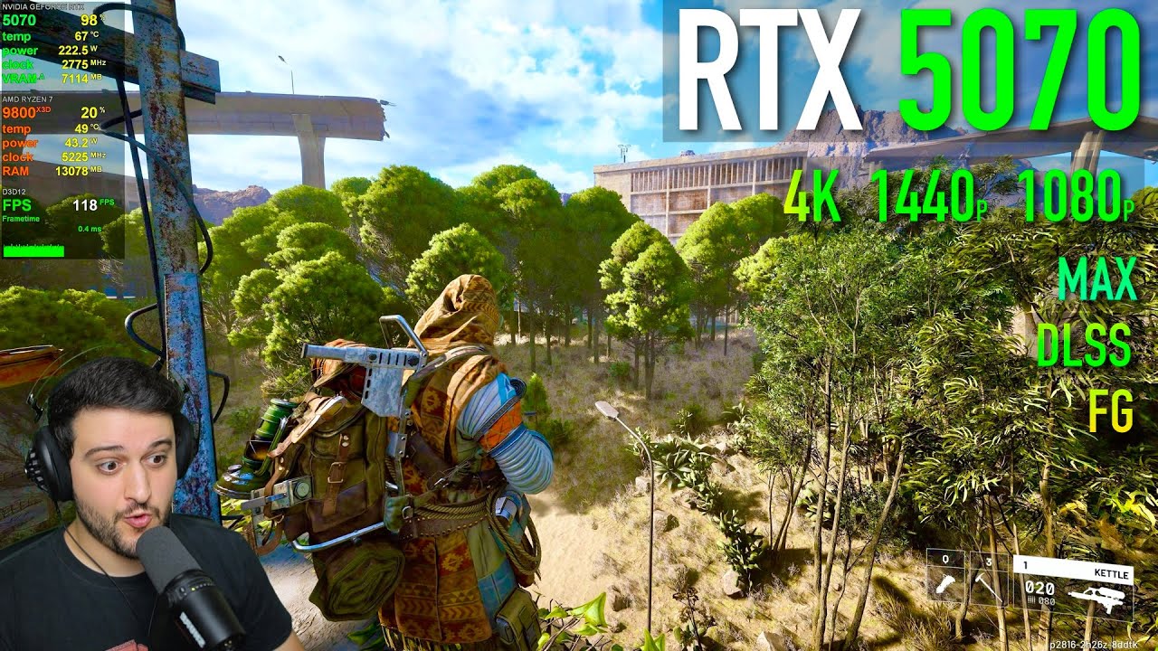 RTX 5070 в ARC Raiders: самая оптимизированная игра для UE5!?