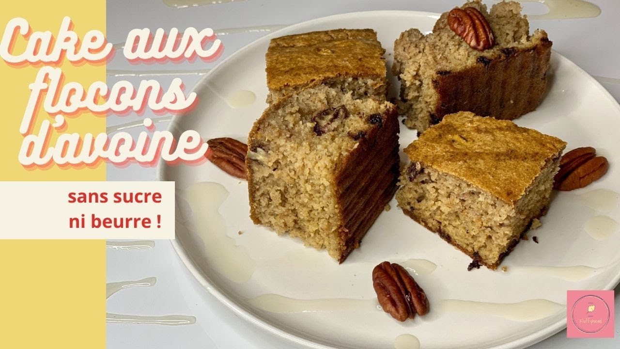 HEALTHY CAKE AUX FLOCONS D'AVOINE (OATMEAL)