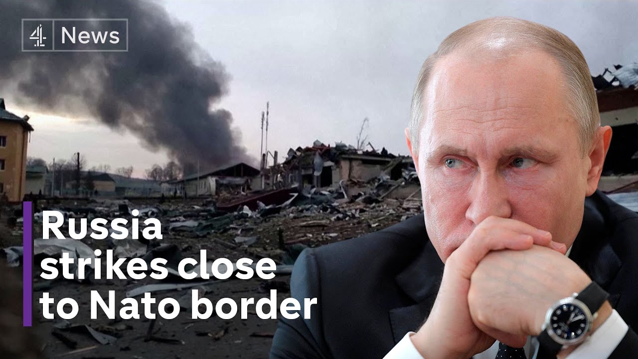 Ukraine Russia conflict: Russia threatens Western weapons supplies as missiles hit near Nato border