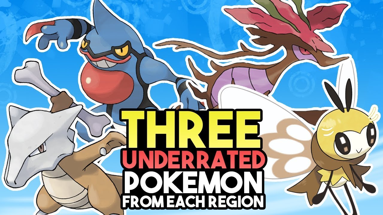 The 3 Most Underrated Pokemon From Each Region (Ft. Lumiose Trainer Zac)