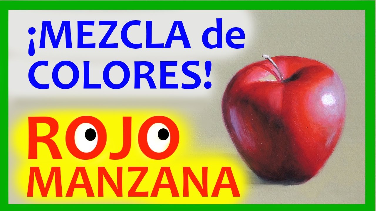 😱Cómo hacer ROJO MANZANA con Óleos. Mezcla FÁCIL de NACHO QUIROGA👍
