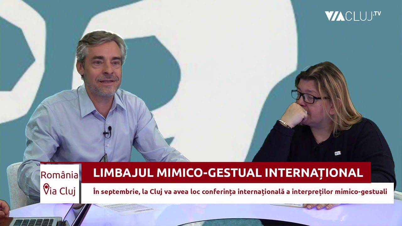 Clujul, gazda conferinței internaționale a interpreților mimico-gestuali