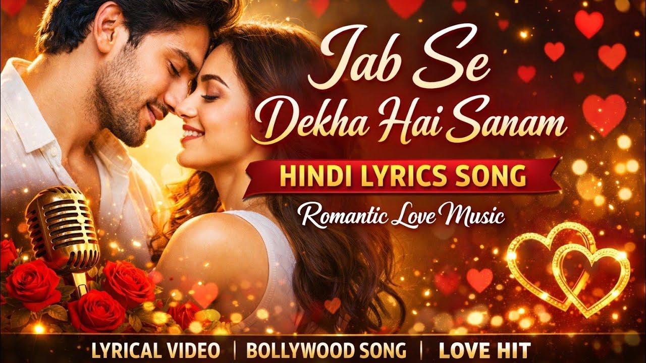Job Se Dekha Hai Sanam ❤️| Hindi Lyrics Video | Romantic SongJab Se Dekha Hai সানাম |2026