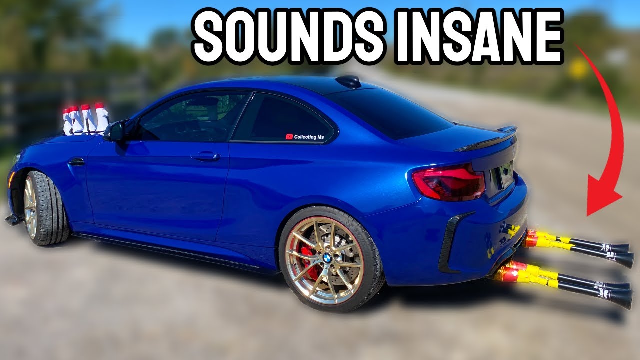 I Put Megaphones On My Exhaust