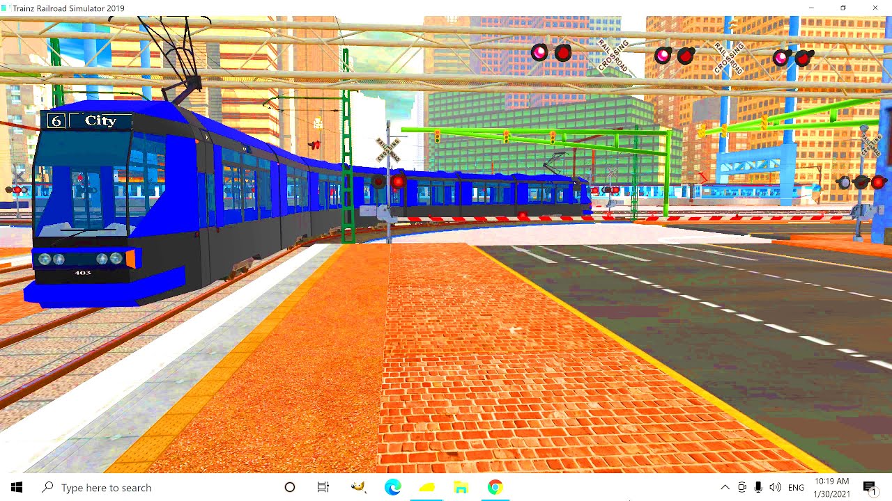 Trainz 2019 Railfanning S07 E10: Large Highway Rail Crossing, AM-500, Amtrak, CSX, NJ Transit, Tram