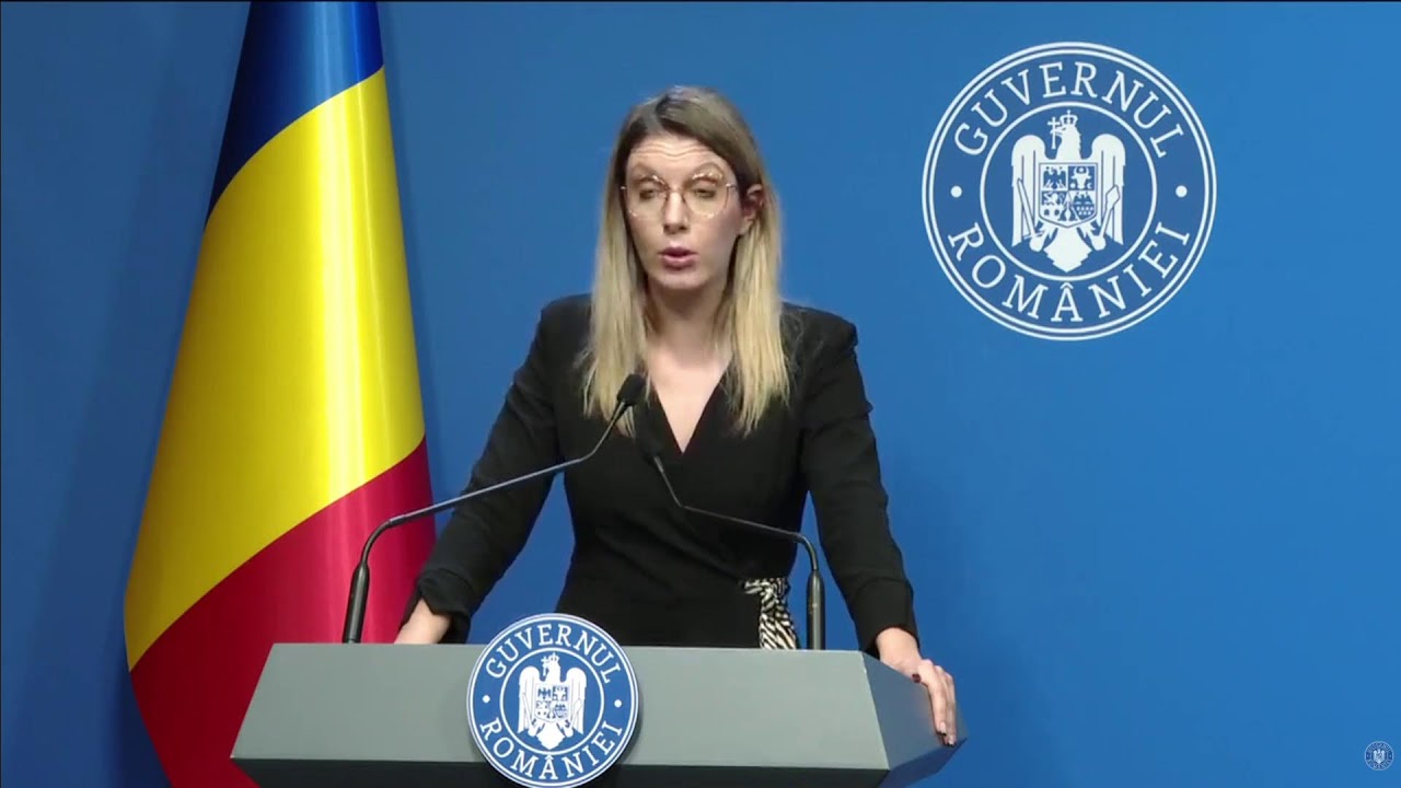 Ministra Mediului, Diana Buzoianu, declarații după ședința de guvern