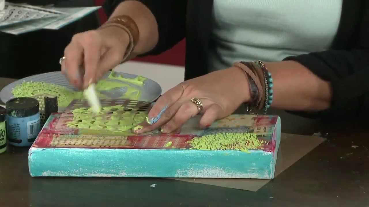 My Craft Channel: Art.Redefined Christy Tomlinson - Creative Backgrounds 2