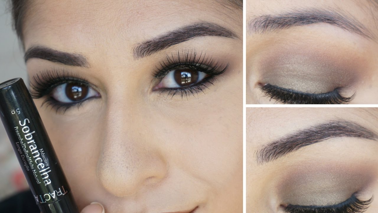 SOBRANCELHA LINDA EM POUCOS MINUTOS? - RESENHA MASCARA PARA SOBRANCELHAS TRACTA