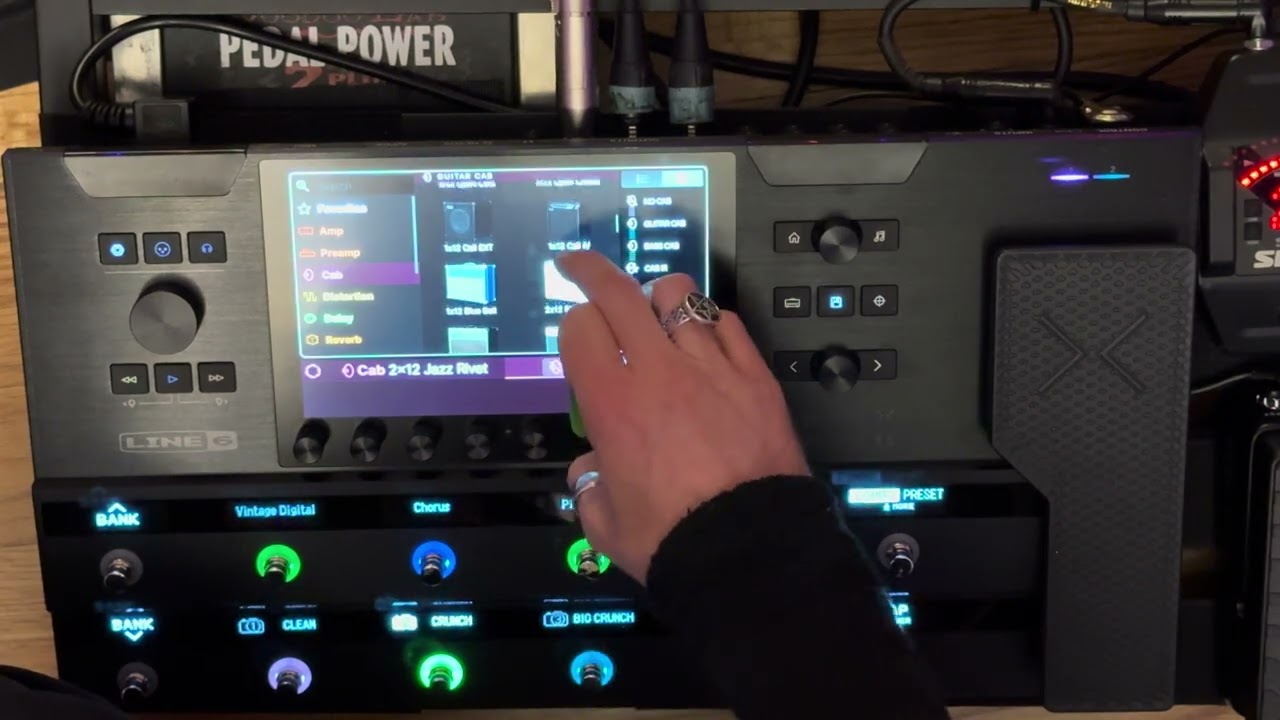 Helix Stadium breaks on basic dual path preset