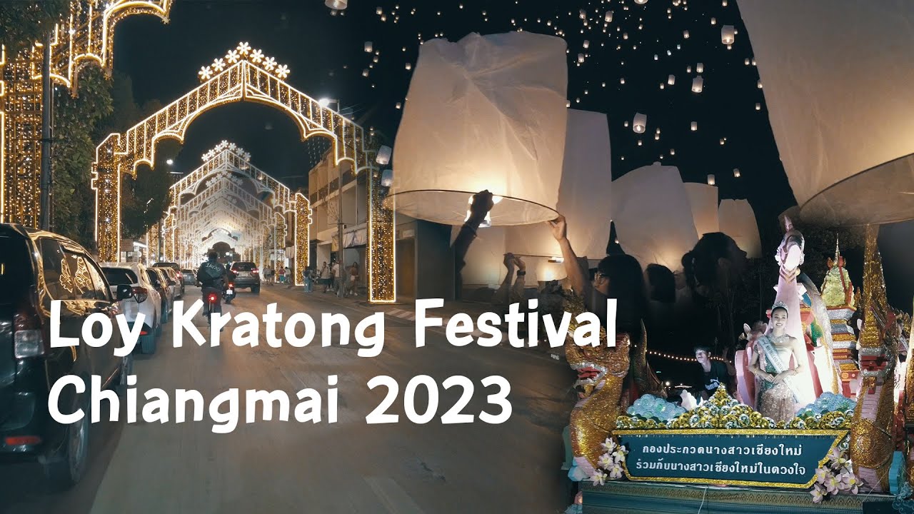 Loy Kratong Festival  2023 Chiangmai  Dji Pocket 2 Low Light