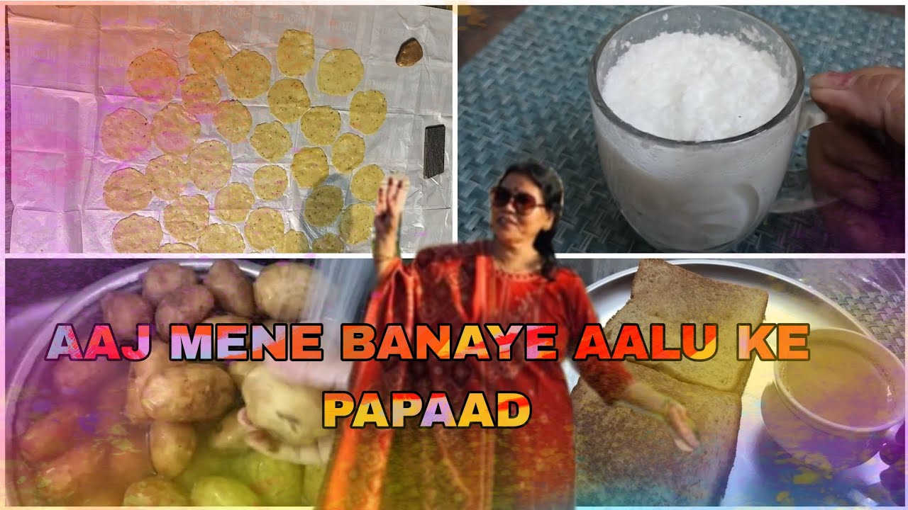 Aalu ke papad holi special 💕💕 #holi2026 #trending #viral #youtubevideo #trendingvideo #food #recipe