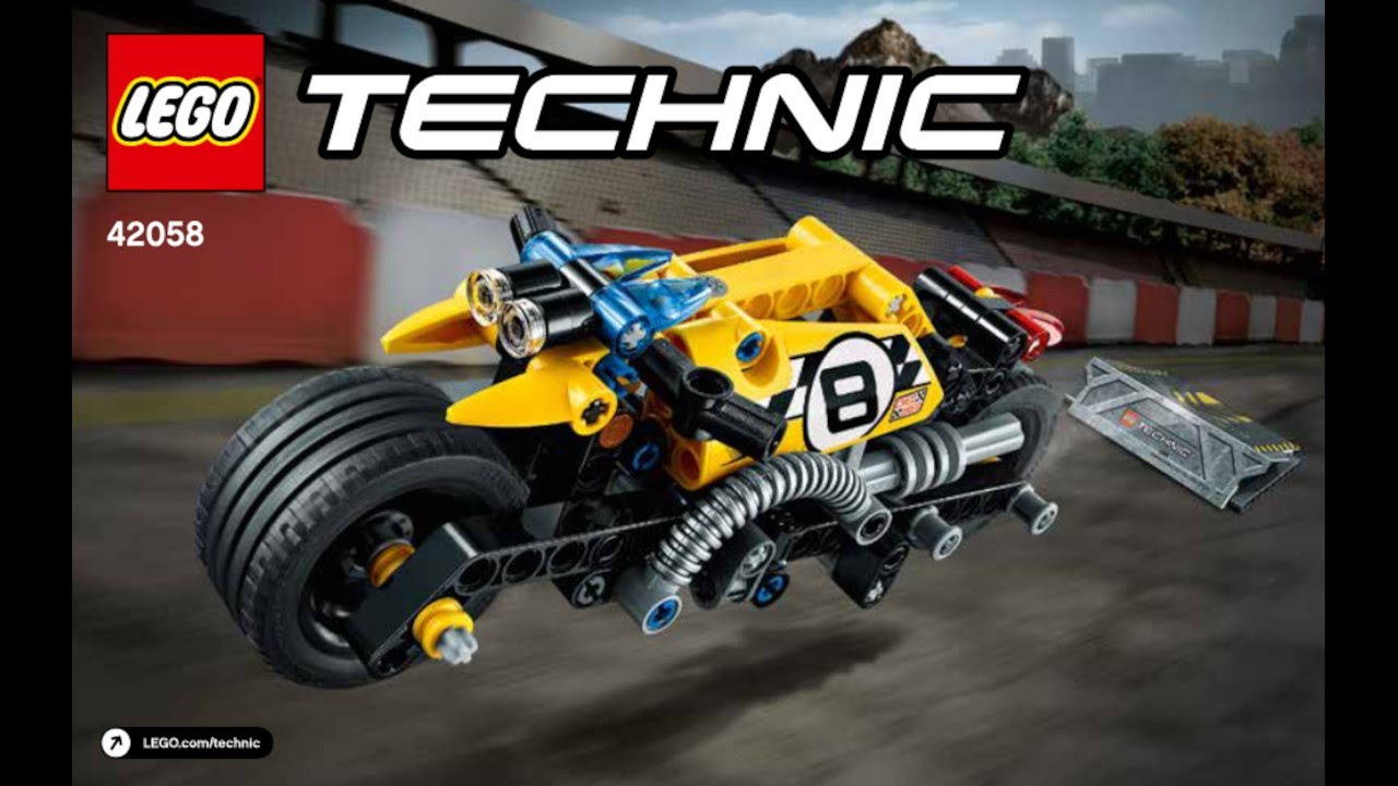 LEGO 42058 Instructions | Technic | Stunt Bike | Mainbuild