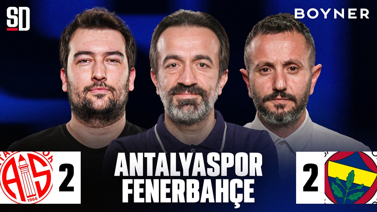 ANTALYASPOR - FENERBAHÇE MAÇ SONU | Murat Aşık, Oğulcan Akçe, Aydın Cingöz | CANLI