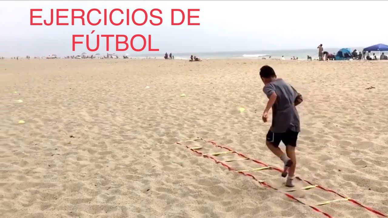 Ejercicios de Fútbol en la Playa. Beach soccer exercises (EMF)