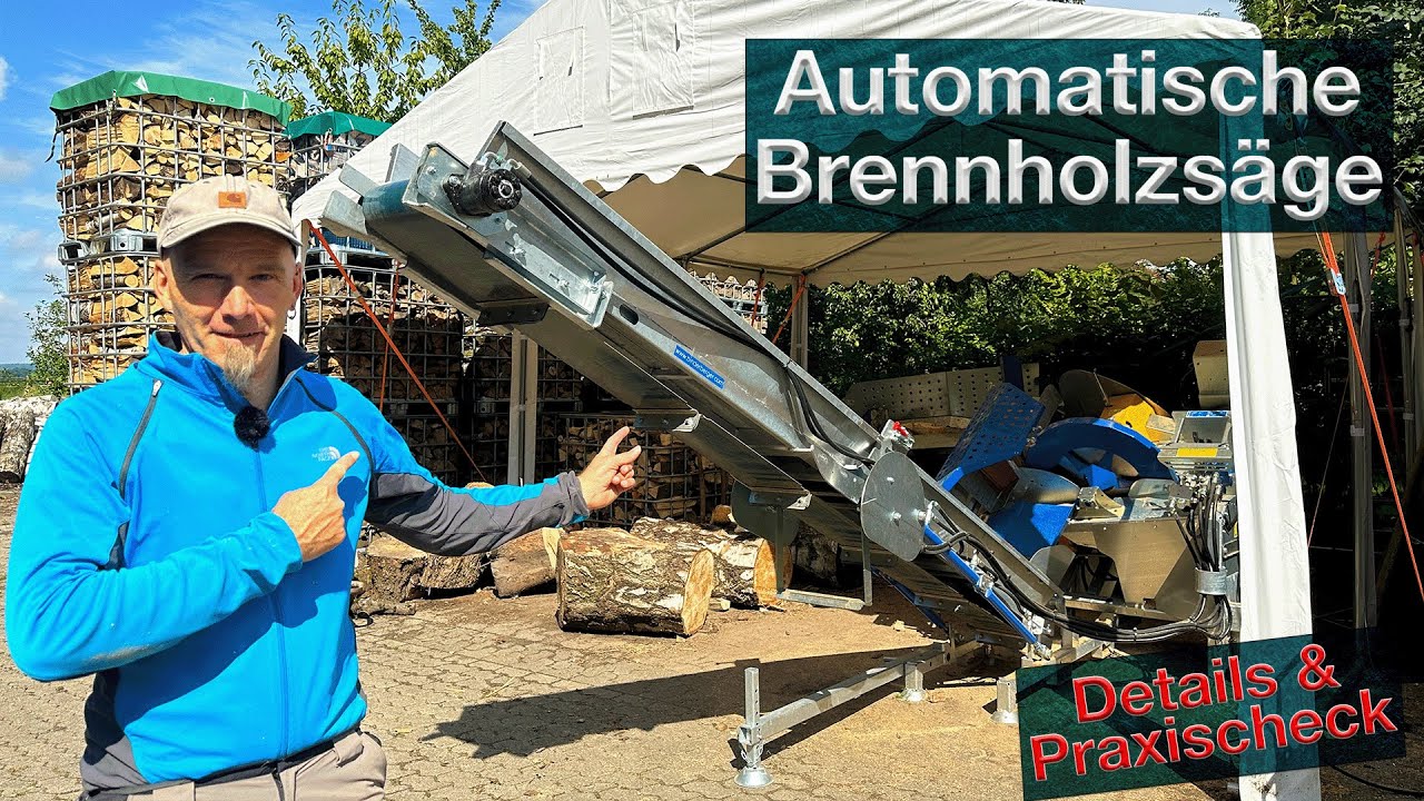 Praxischeck Binderberger WS 700 FB EZ proline - Details erklärt - Meterholzsäge und Brennholz machen