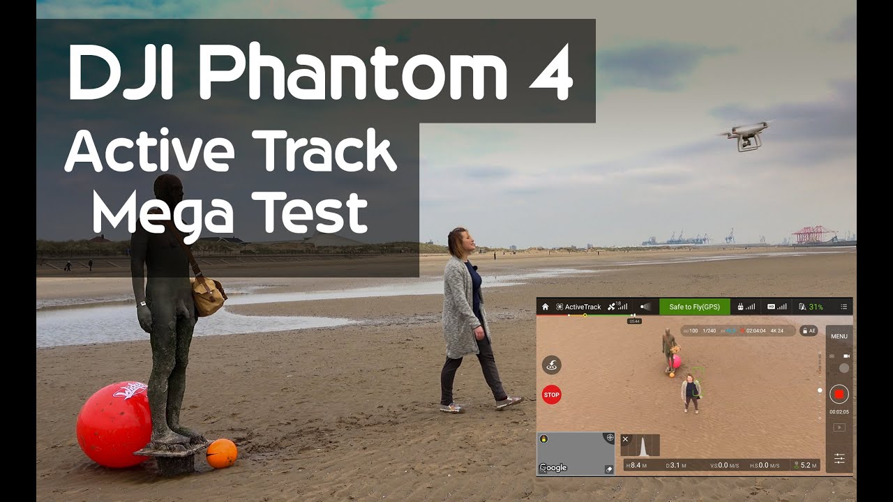 DJI Phantom 4 Active Track Mega Test