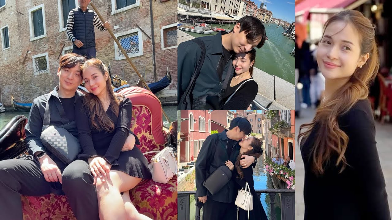 KRISTEL FULGAR & HUSBAND KINILIG SA KANILANG HONEYMOON SA ITALY
