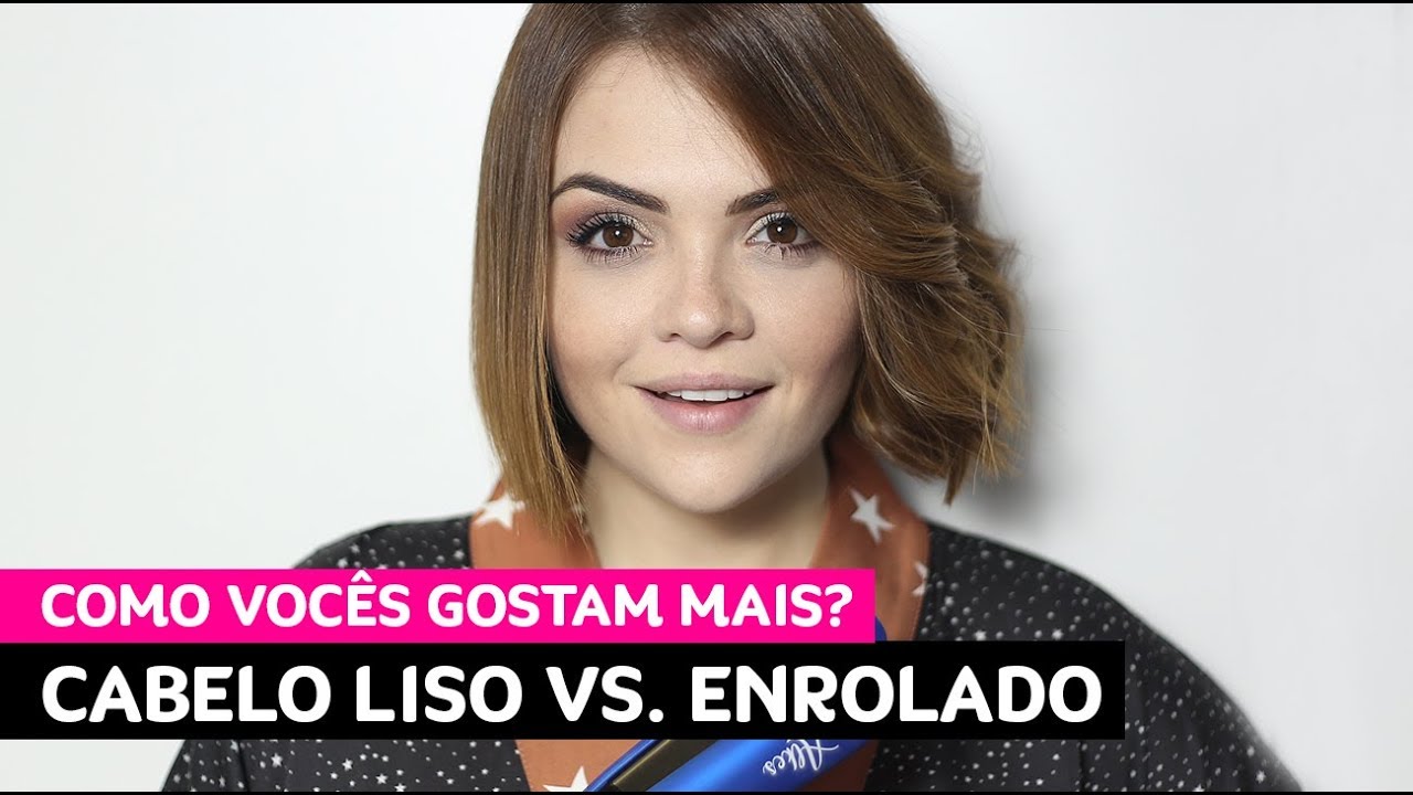 Como arrumo meu cabelo curto: liso vs. enrolado • Karol Pinheiro