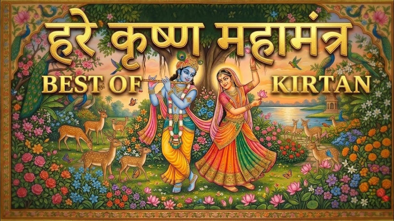 Hare Krishna Maha Mantra | हरे कृष्ण हरे कृष्ण हरे रामा हरे रामा| Deep Meditation & Inner Peace 