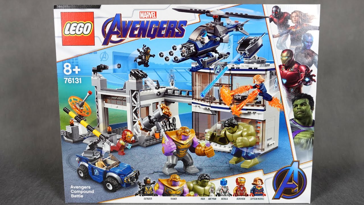 LEGO MARVEL 76131 - BITWA W KWATERZE AVENGERS&Oacute;W - RECENZJA
